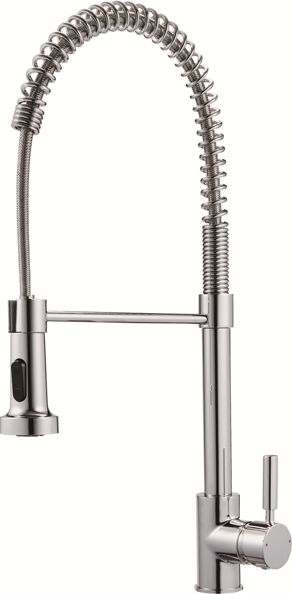 Monocomando de mesada pico extensible cromado