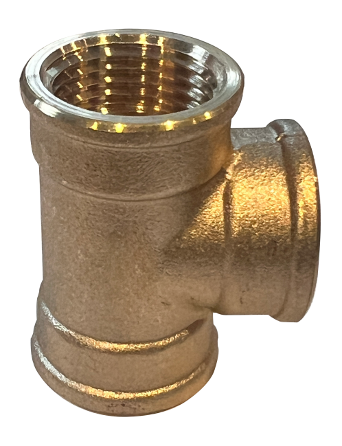 3010 - TEE 1/2 HH - BRONCE - BRONCE