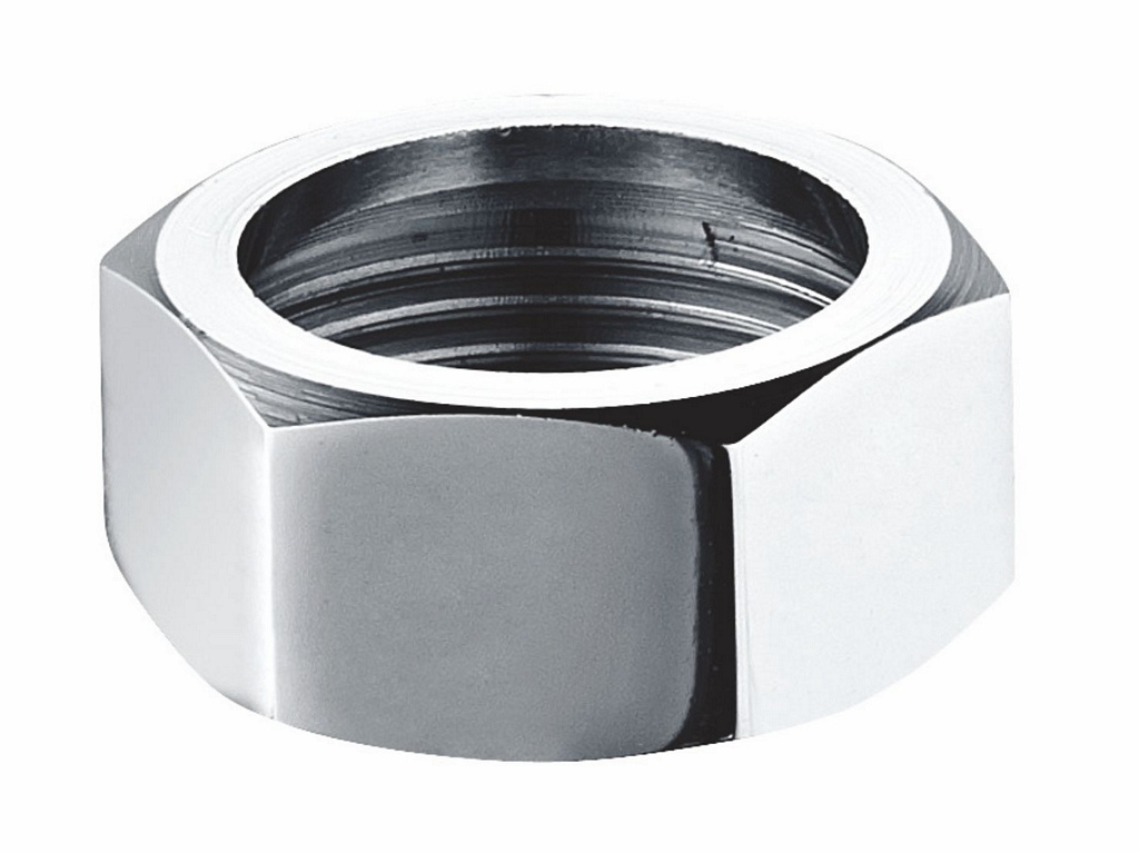 3042 - Tuerca 3/4 para monocomando - CROMADO - BRONCE