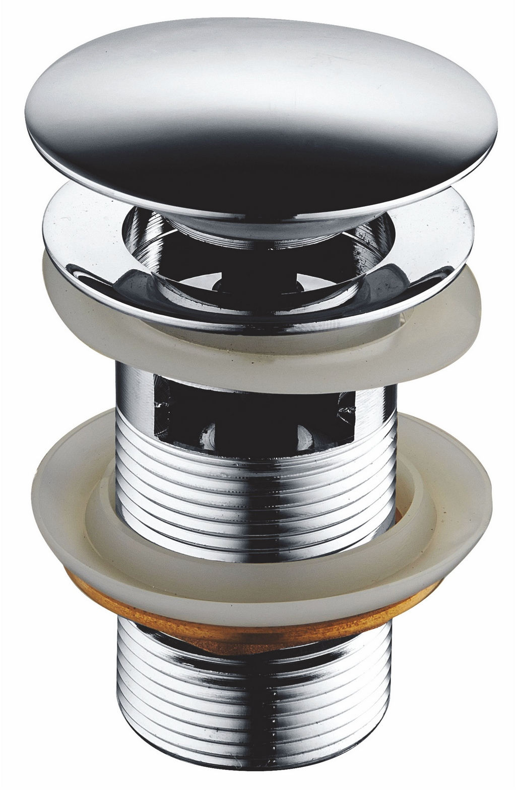 4011 - valvula lavatorio 1 1/4 pul - CROMADO - ZINC