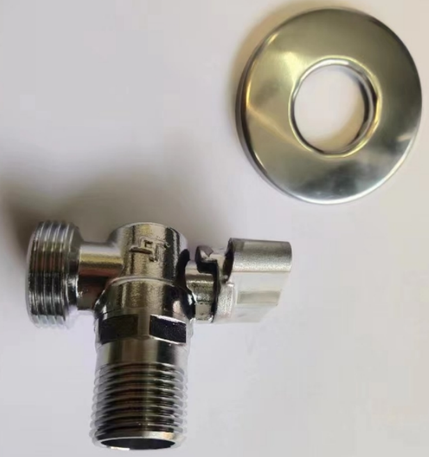 4023 - Canilla de lavarropa 1/2 - 3/4 - CROMADO - BRONCE