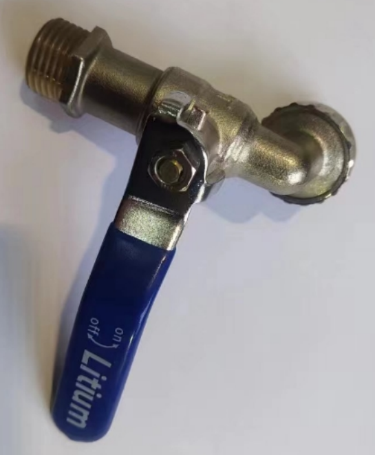 4024 - Canilla esferica 1/2 - CROMADO - BRONCE