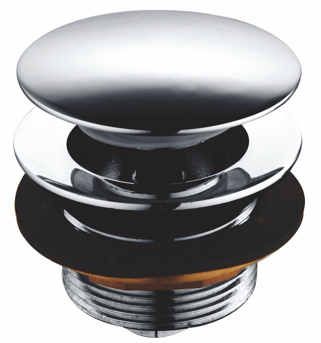 4056 - valvula lavatorio 1 1/2 pul - CROMADO - BRONCE